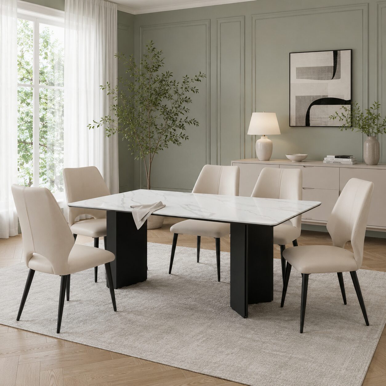 Camellia 7 Piece Dining Set - Image 2