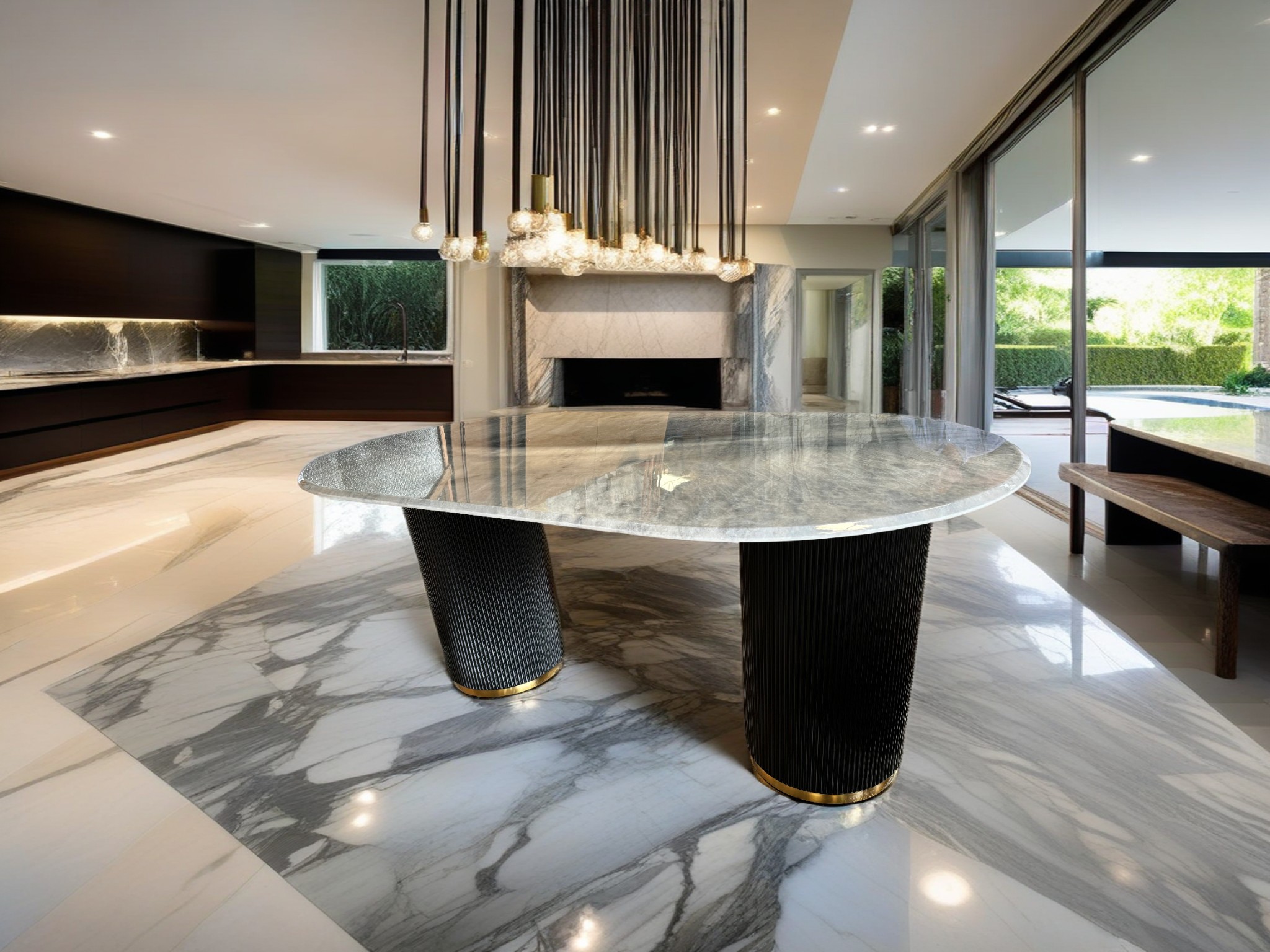 luxury dining table