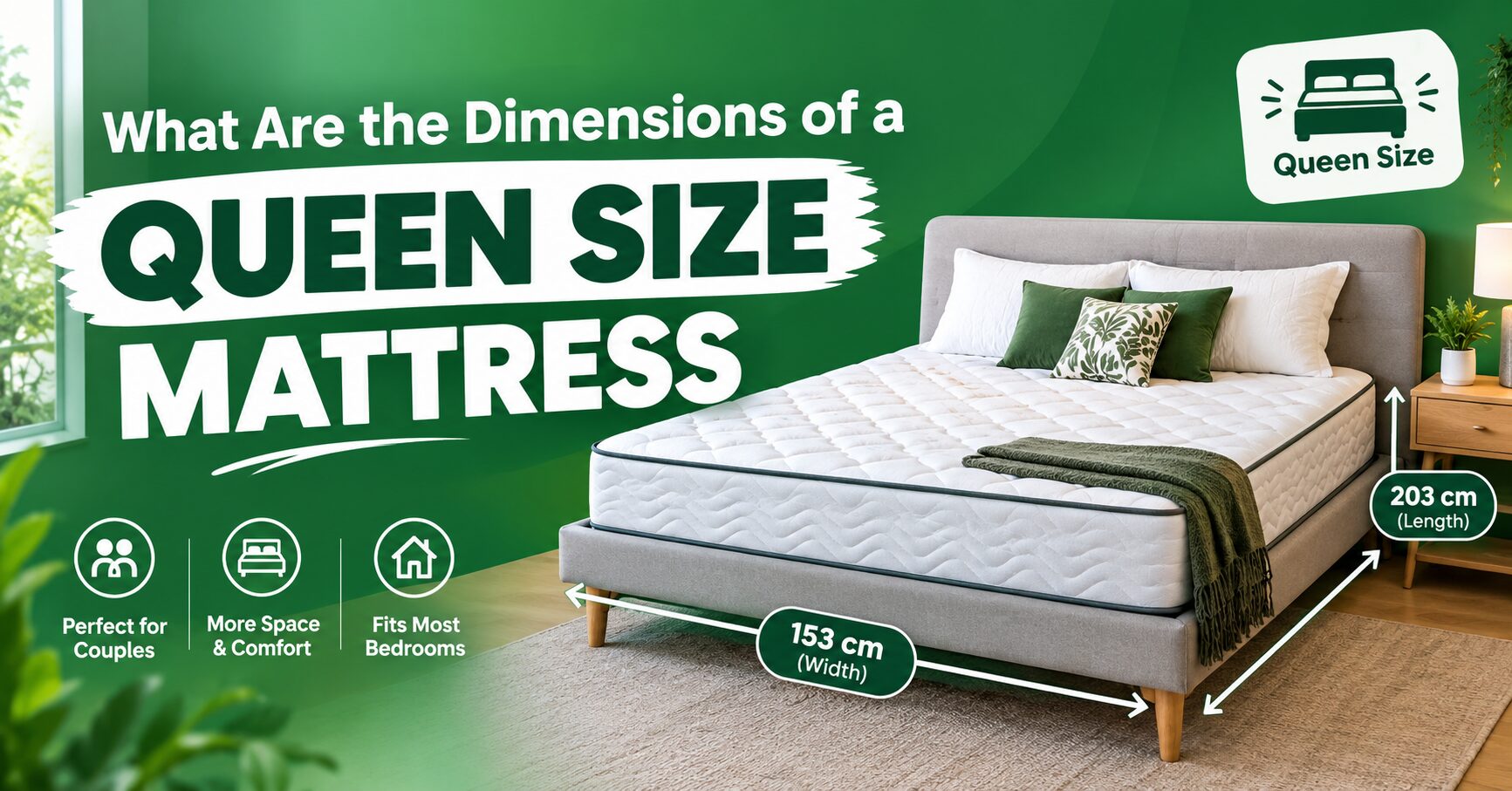 What Are the Dimensions of a Queen Size Mattress?