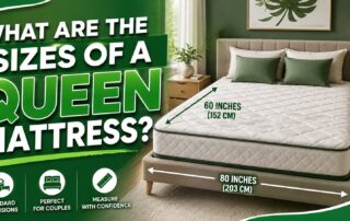 What are the sizes of a queen mattress?