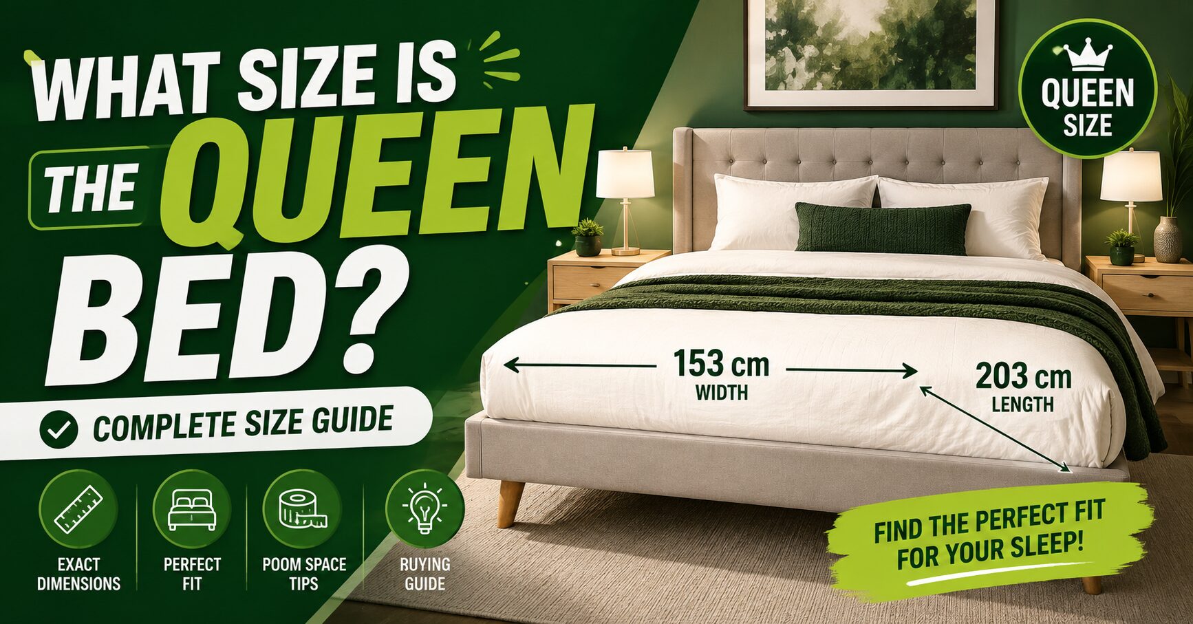 What size is the queen bed?